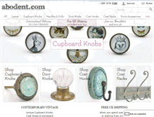 Tablet Screenshot of abodent.com
